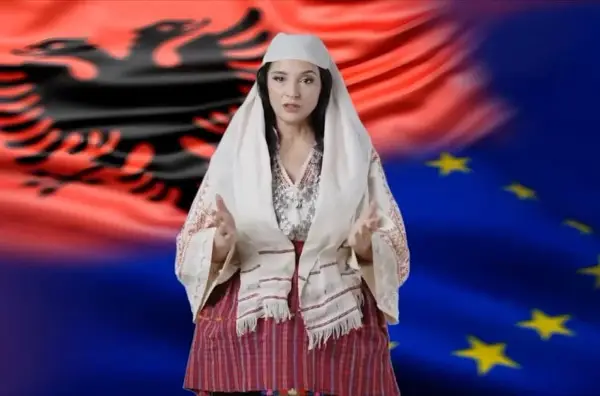 Албанска актерка бара еден милион евра: Владата го претворила нејзиниот лик во „виртуелна министерка“ (Видео)