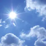 Сончево со мала локална облачност