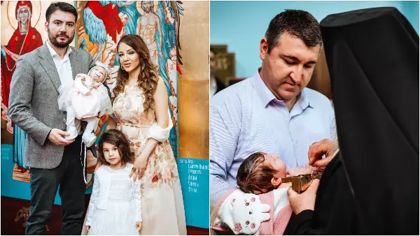 „Добредојде Иконија во Православната Христијанска вера“ – градоначалникот на Штип ја крсти својата ќерка