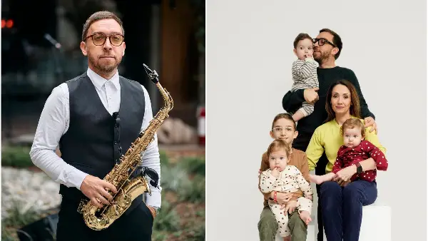 Саксофонот на сцена, четири срца дома: Семејниот портрет на Горан Папаз