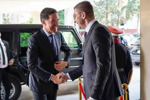 Мицкоски оствари средба со Руте: Ја реафирмирав нашата цврста определба за понатамошно јакнење на соработката со НАТО