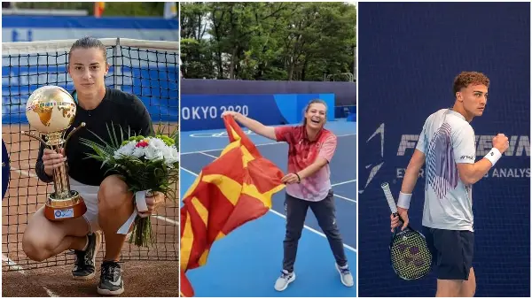 Светскиот ден на тенисот во знакот на македонските шампиони: Лина Ѓорческа и Калин Ивановски – лицето на белиот спорт во Македонија