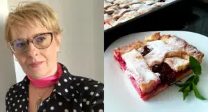 Гастрономско уживање од вештите раце на Бобе Јанкоска: Слатка пита со вишни и малини