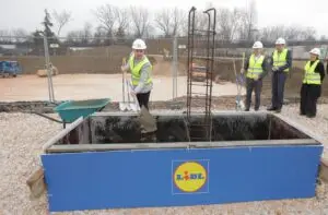 Продолжува инвестицискиот циклус на „Лидл“ во Скопје: Почна изградбата на маркет во Гази Баба